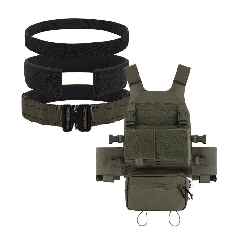 ARMAREX plate carrier and tactical belt system